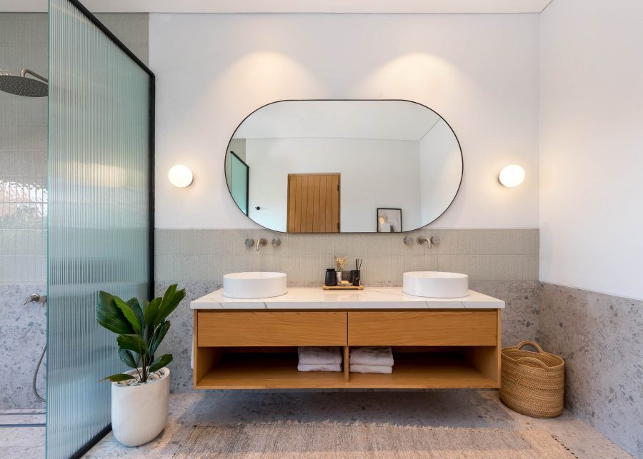 Designer bathroom installation by Construct Bali