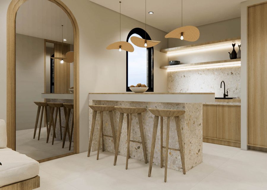 Hera Residence kitchen and dining