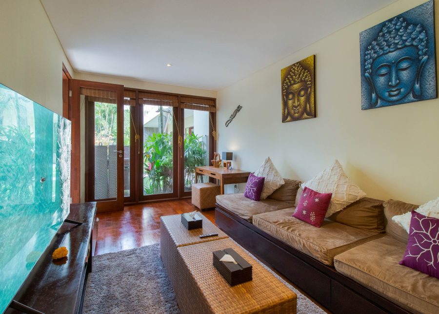 Lounge and TV room at Villa Josuloma