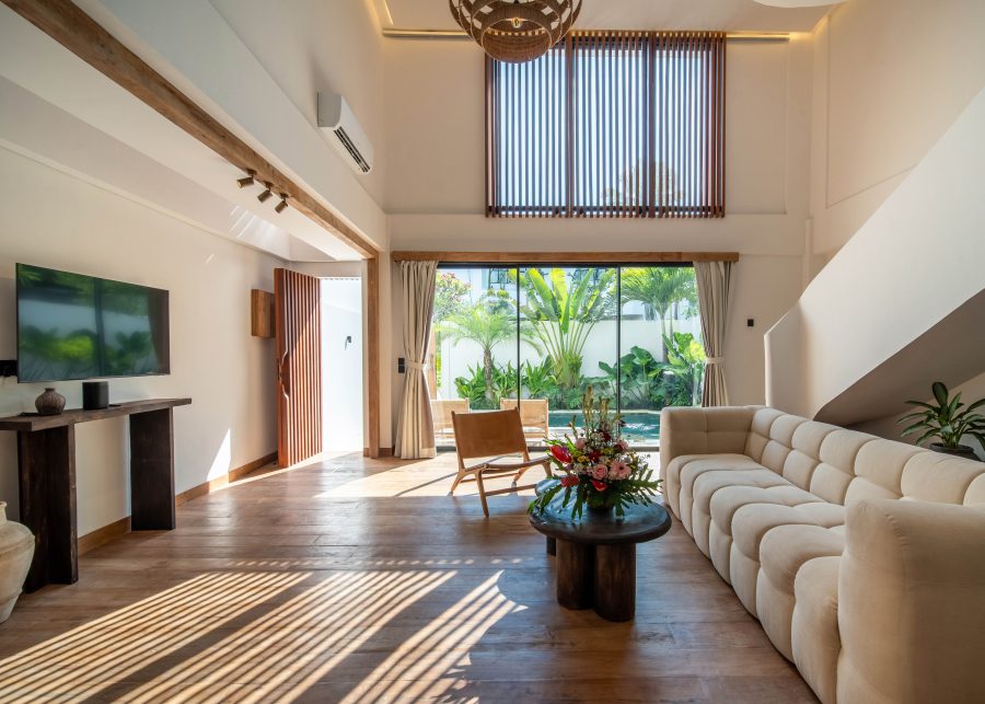 Lounge area at Ibai Villas